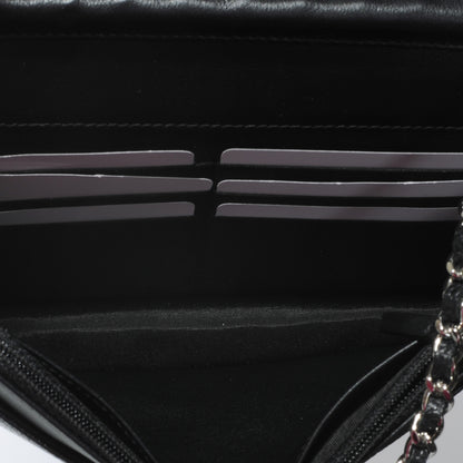 Chanel Caviar Wallet on Chain WOC Black 6 of 7