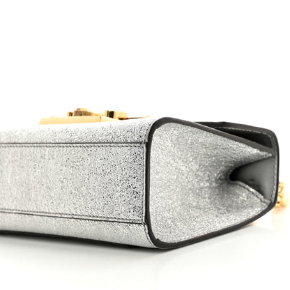Gucci Galassia Small Padlock Shoulder Bag Argento 9 of 13