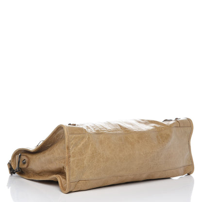 Balenciaga Agneau Classic Hardware City Oatmeal 4 of 9