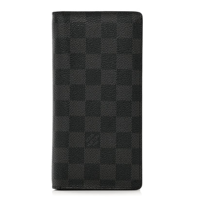 Louis Vuitton LOUIS VUITTON Damier Graphite Brazza Wallet 1 of 9