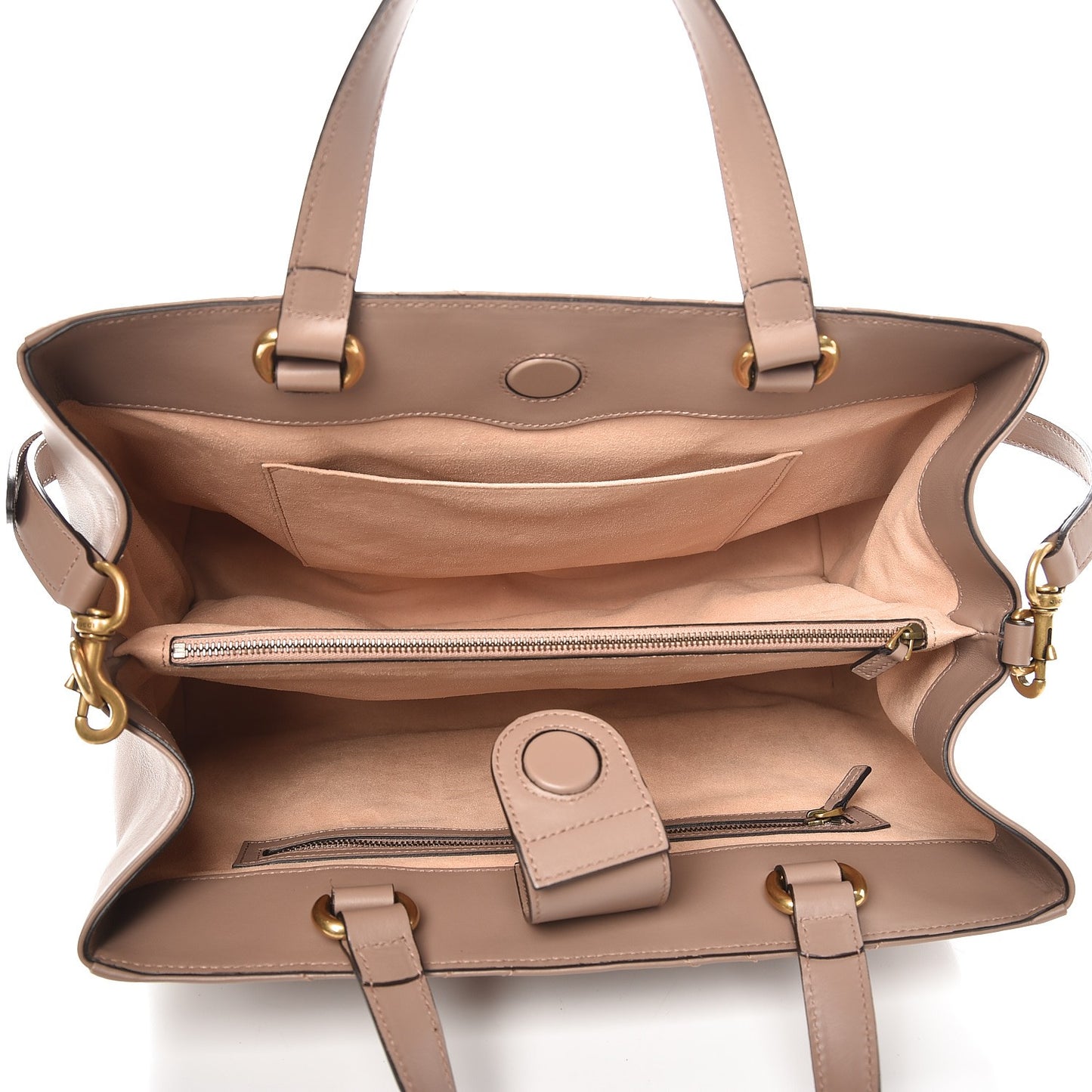 Calfskin Matelasse Medium GG Marmont Tote Porcelain Rose
