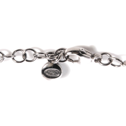 Chanel Beaded CC Pearl Long Necklace Ruthenium 6 of 7