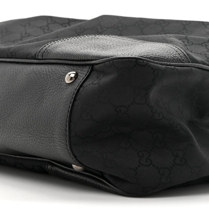 Gucci Nylon Monogram Large Princy Tote  Black 9 of 11