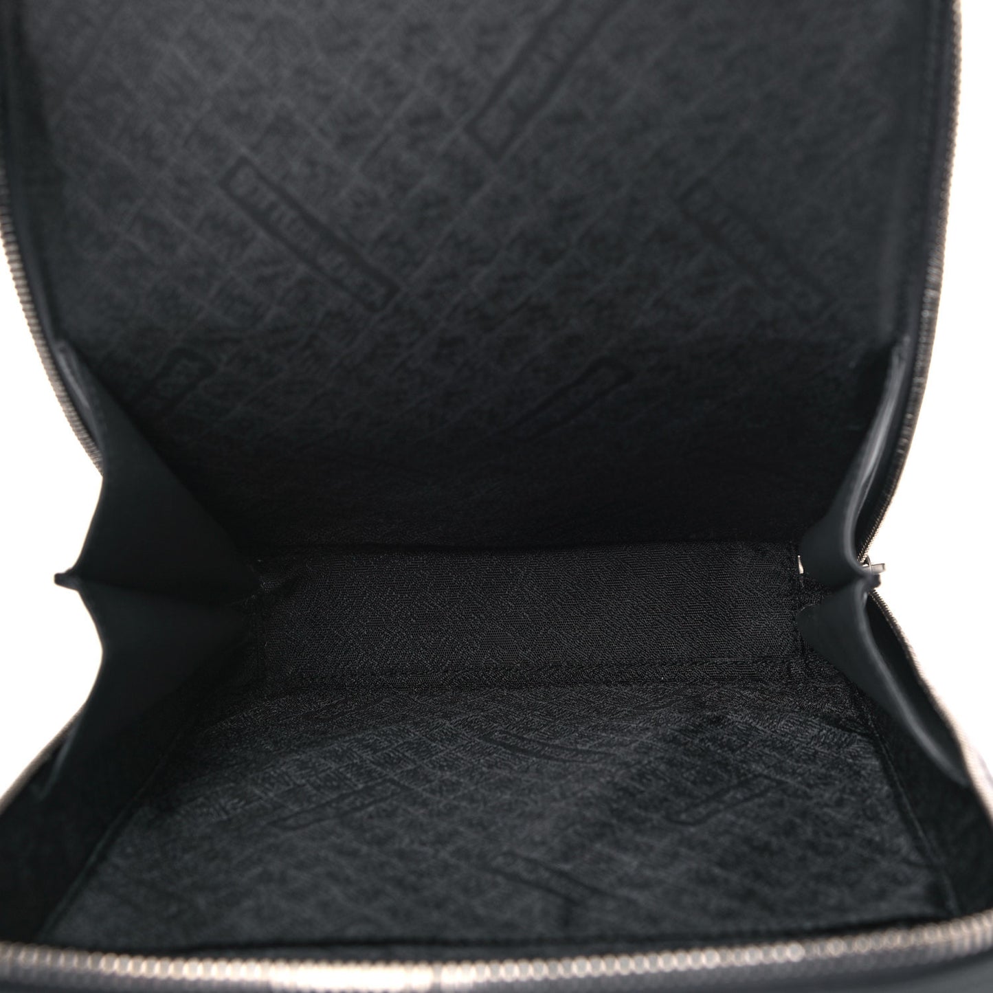 Embossed Nappa Crossbody Bag Black