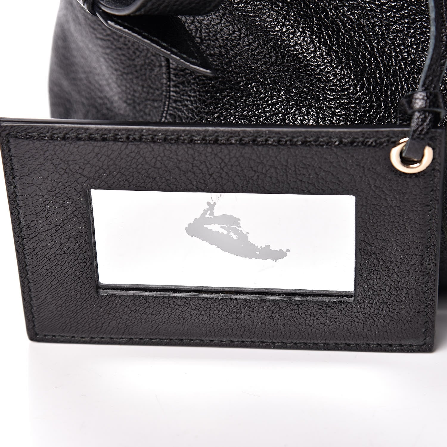 Balenciaga Chevre Gold Metallic Edge Hardware Velo Black 8 of 11