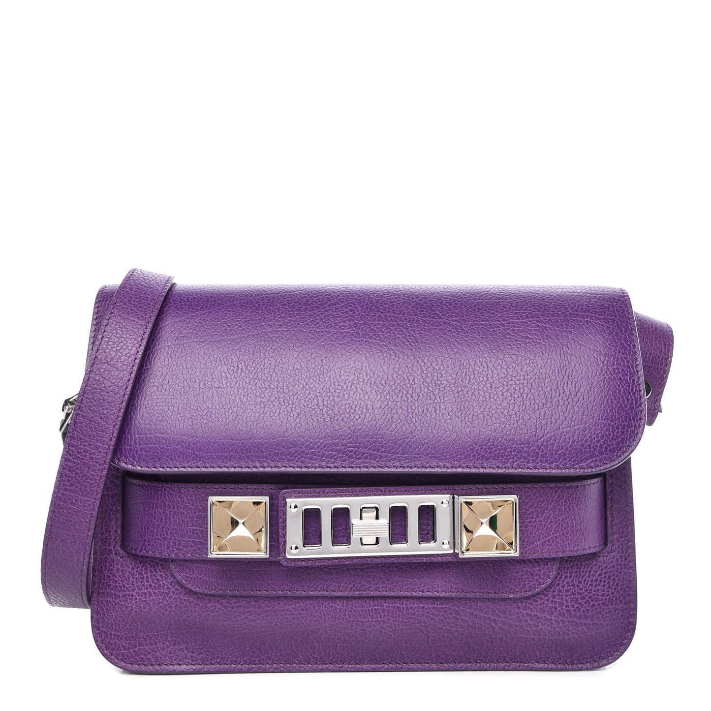 Calfskin Mini PS11 Classic Shoulder Bag Veruca