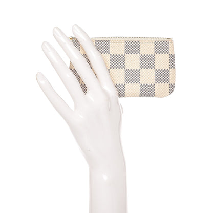 Louis Vuitton Damier Azur Key Pouch 2 of 7