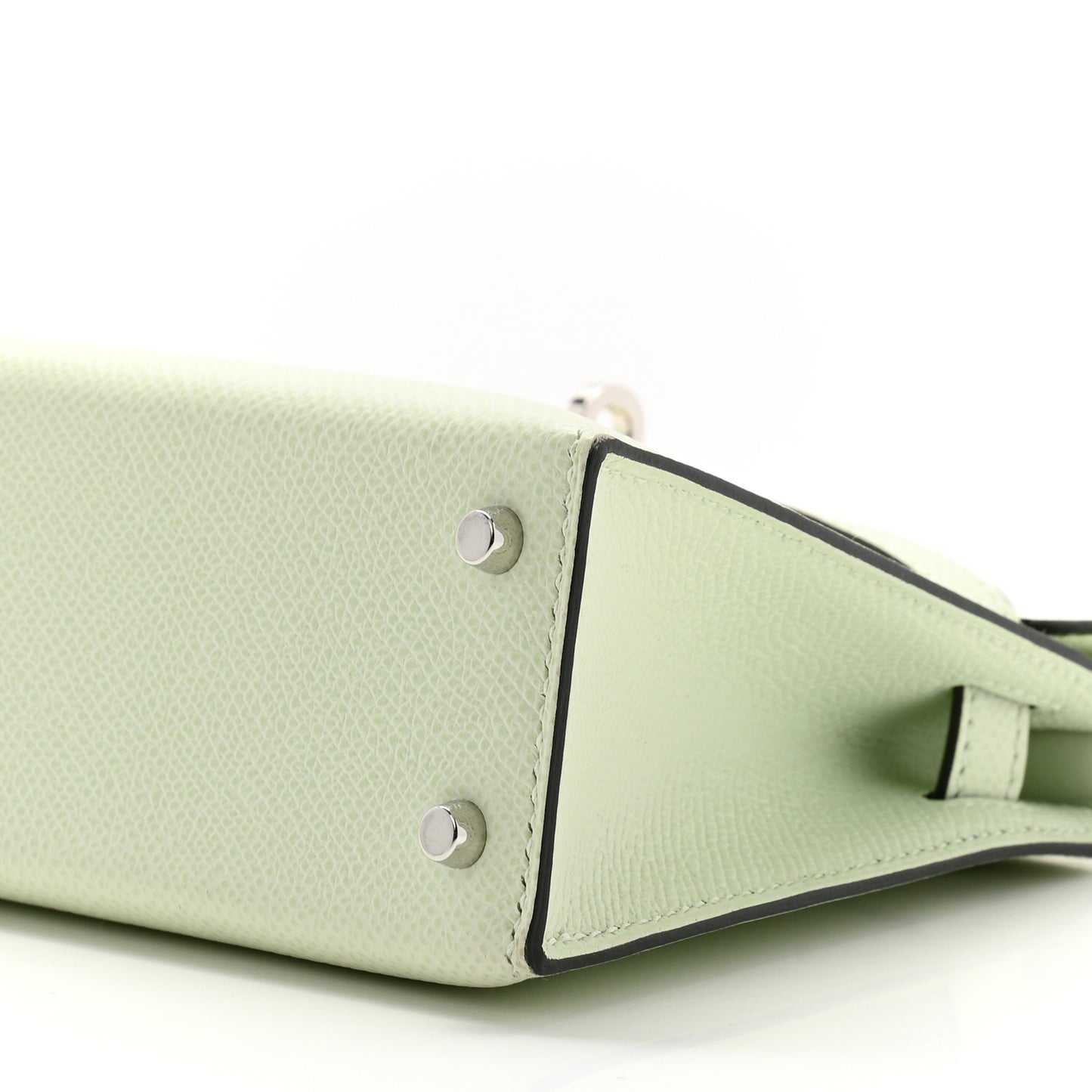 Epsom Mini Kelly Sellier 20 Vert Fizz