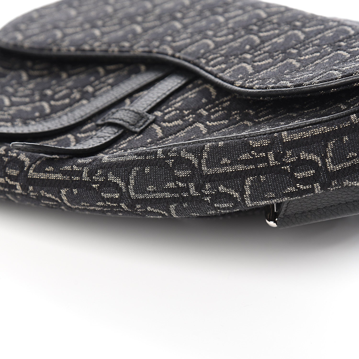 Christian Dior Oblique Mens Saddle Bag 8 of 9