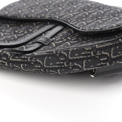 Christian Dior Oblique Mens Saddle Bag 8 of 9