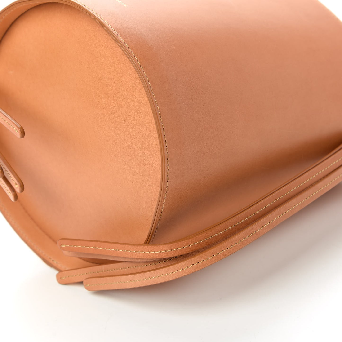 Calfskin Fringe Bucket Bag Caros