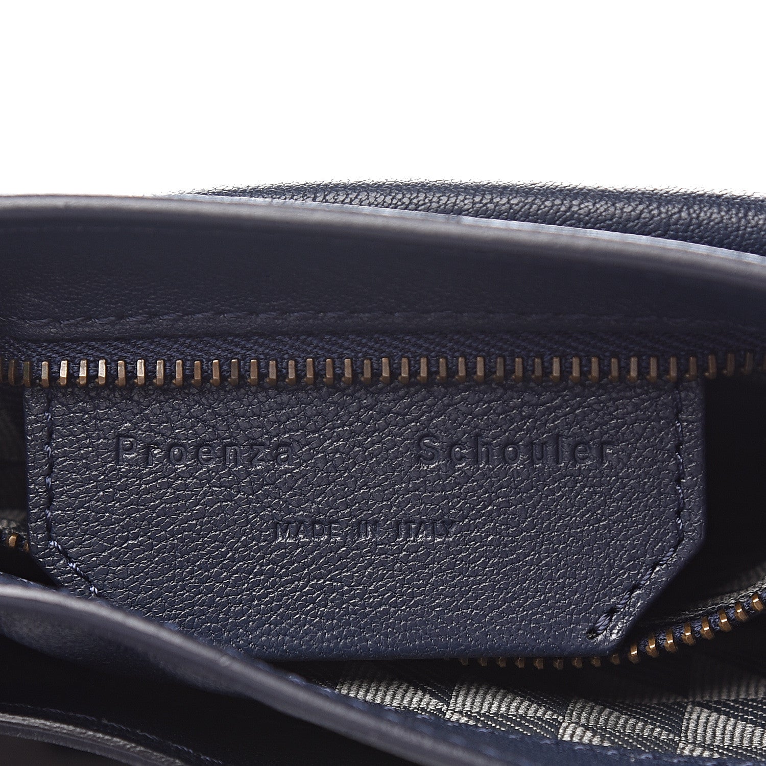 Proenza Schouler Lambskin PS1 Mini Crossbody Bag Indigo 5 of 9