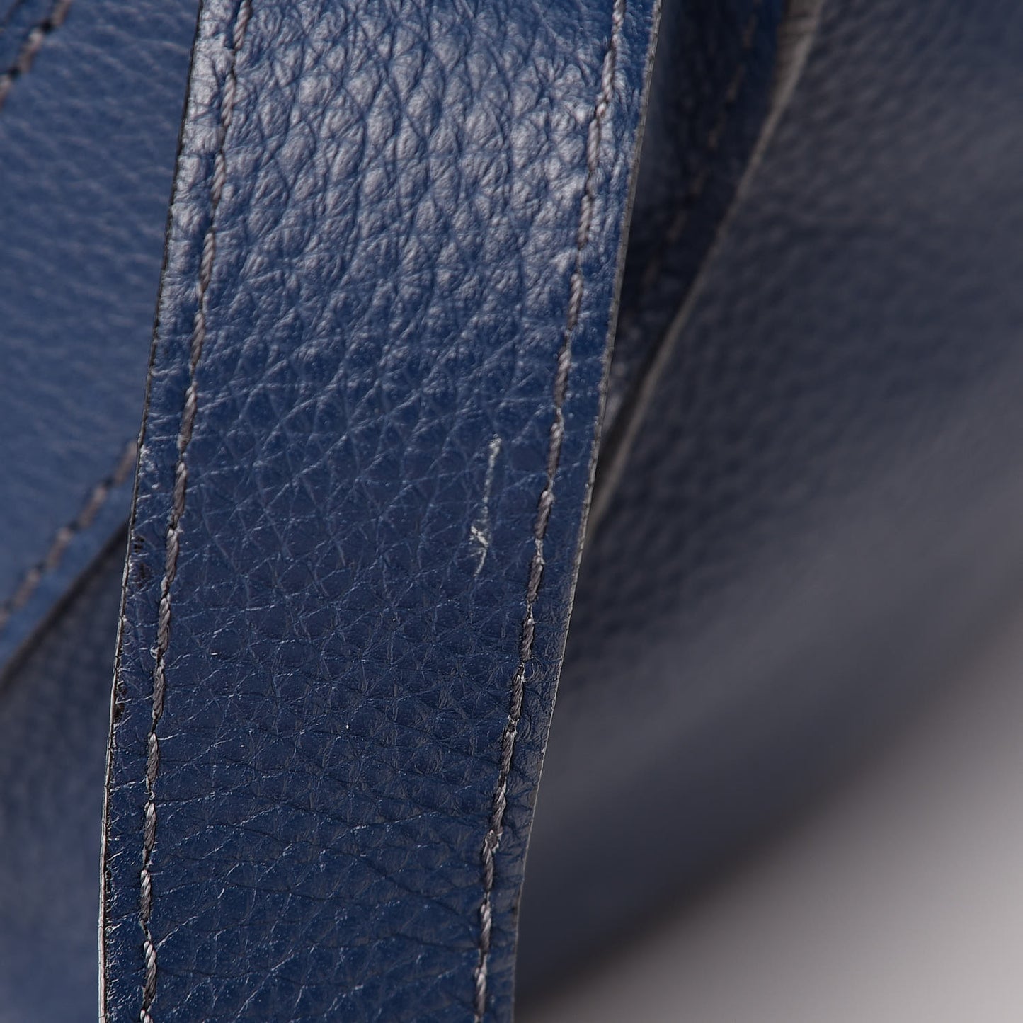 Calfskin Medium Marcie Round Crossbody Bag Royal Navy