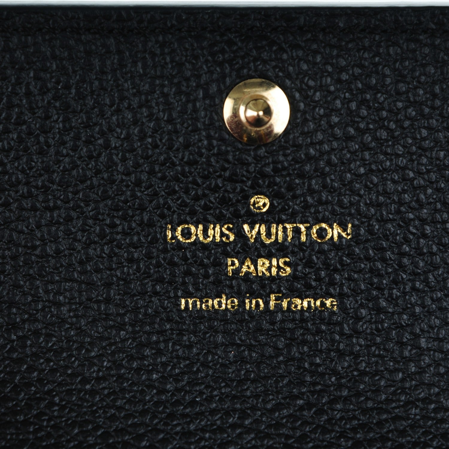 Louis Vuitton Empreinte Pont-Neuf Compact Wallet Black 6 of 7