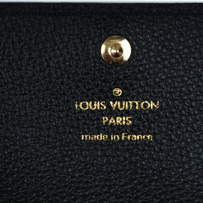 Louis Vuitton Empreinte Pont-Neuf Compact Wallet Black 6 of 7