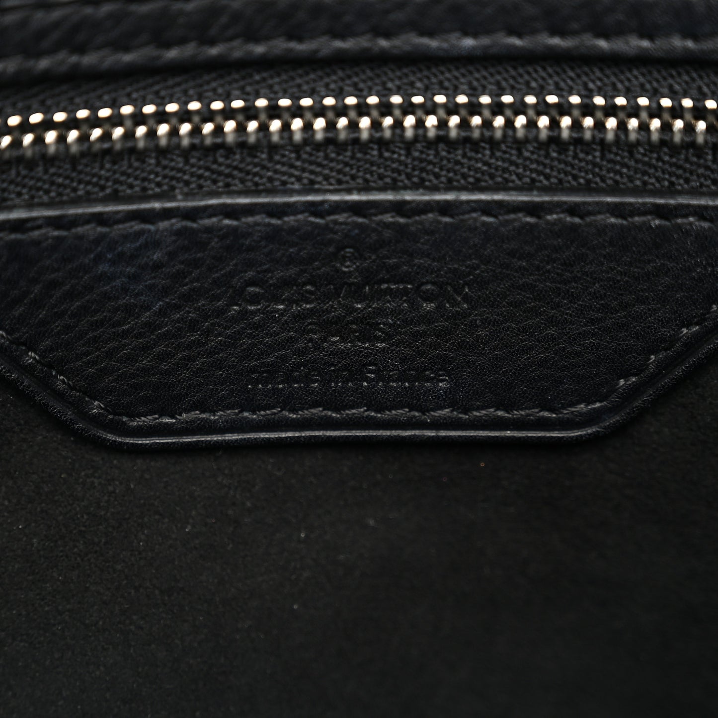 Monogram Lambskin Antheia IXIA PM Black