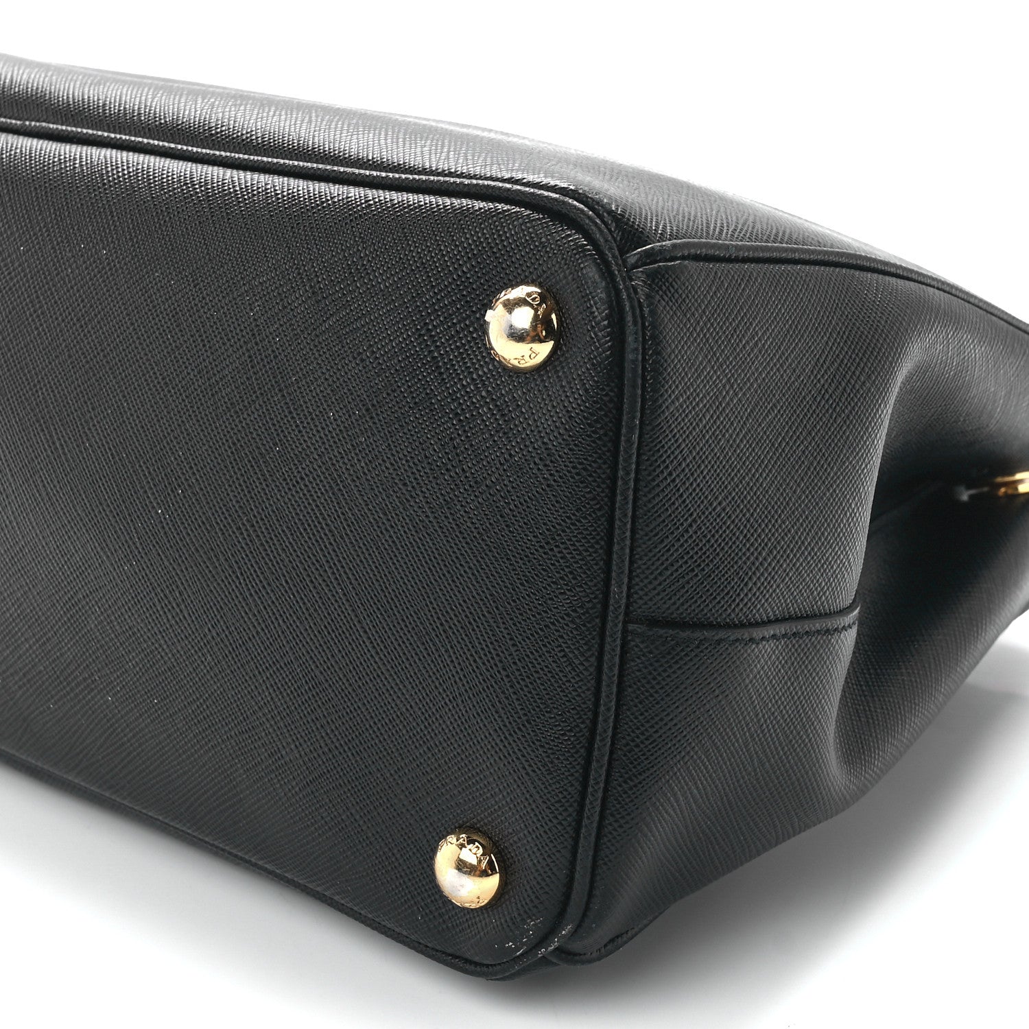 Prada Saffiano Small Galleria Double Zip Tote Black 11 of 11