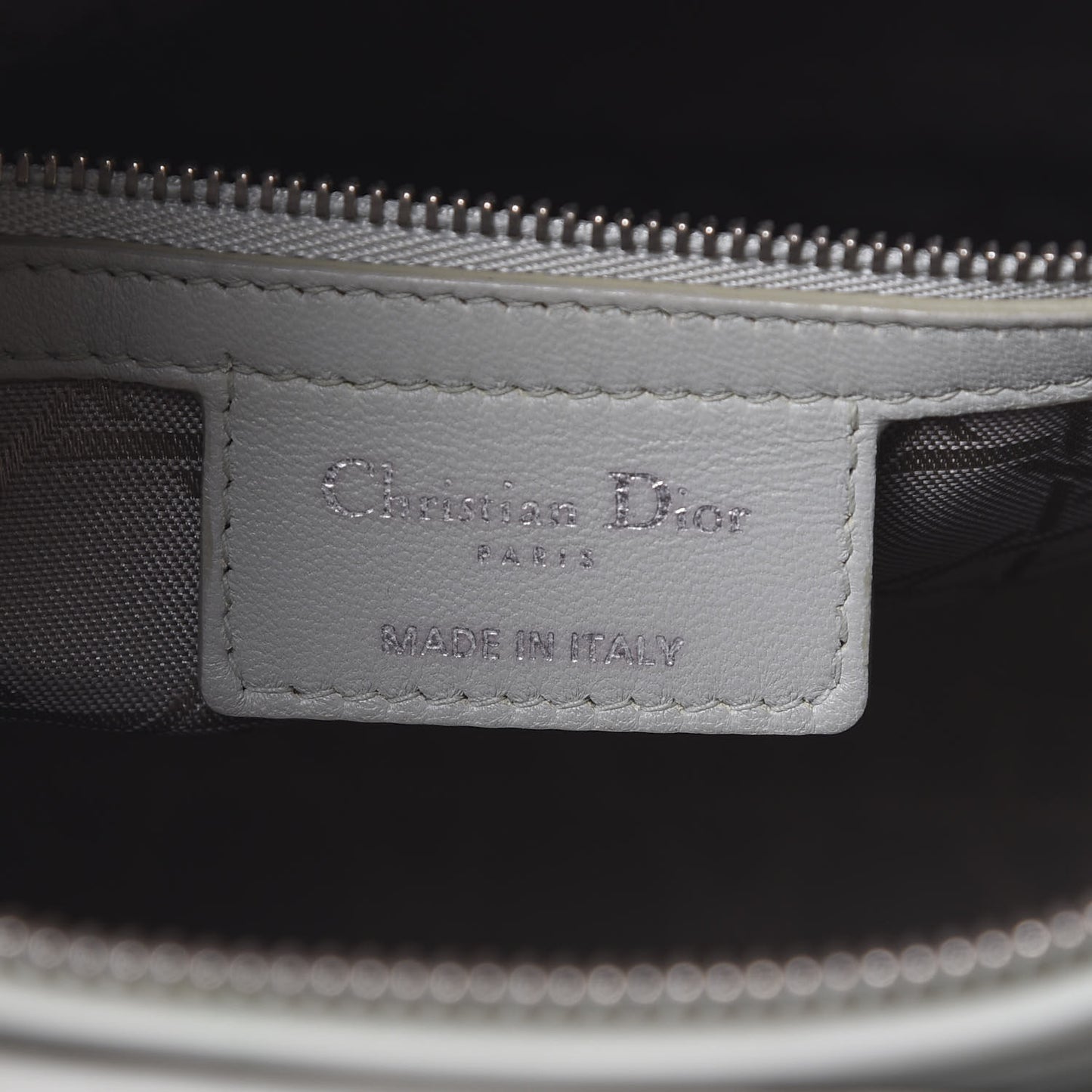 Lambskin Cannage Large Lady Dior Light Green