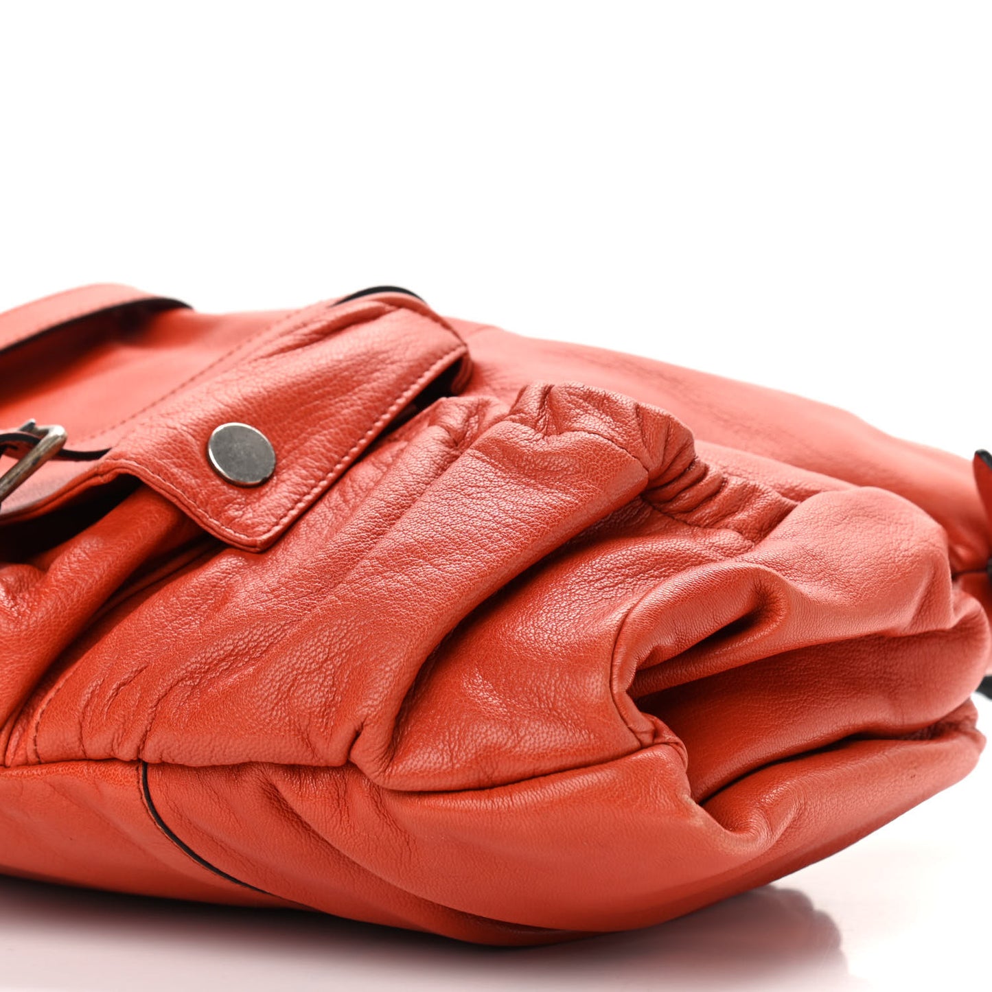 Chevre Mala Mala Horn Bag Orange