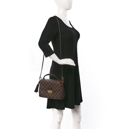 Louis Vuitton Damier Ebene Croisette 2 of 10