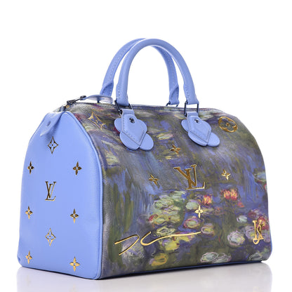 Louis Vuitton Masters Monet Speedy 30 3 of 11