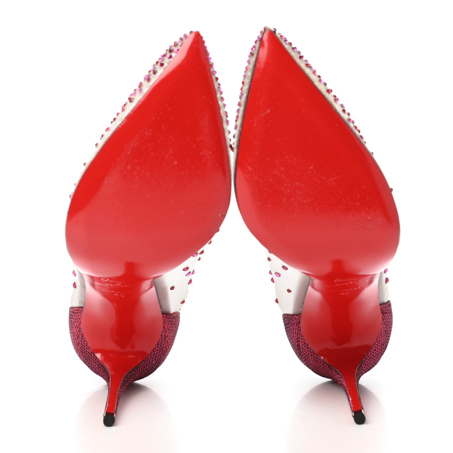 Christian Louboutin Crystal Strass Follies 100 Pumps 40 5 of 7