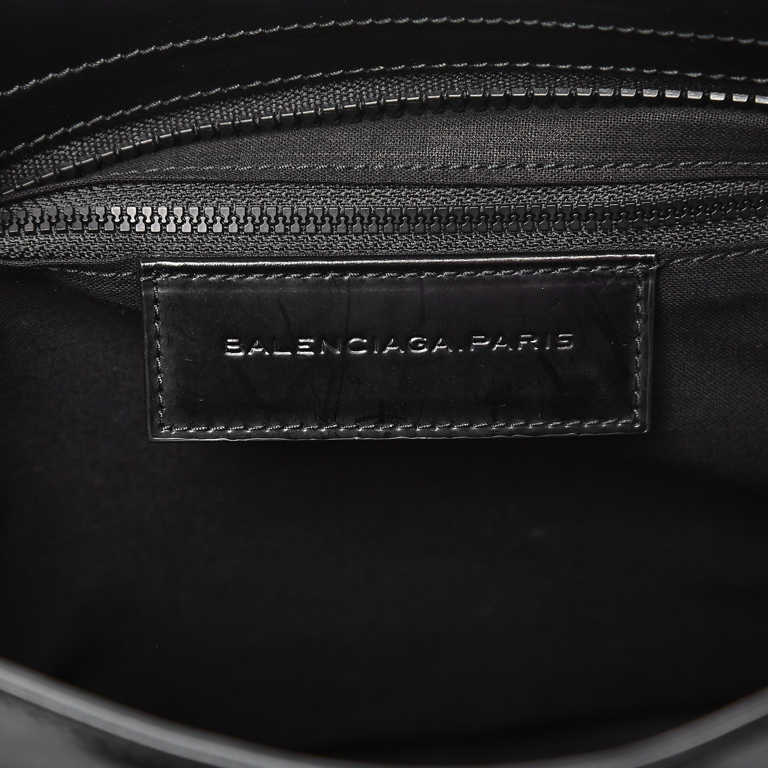 Balenciaga Glazed Calfskin Classic Hardware City Black 7 of 9