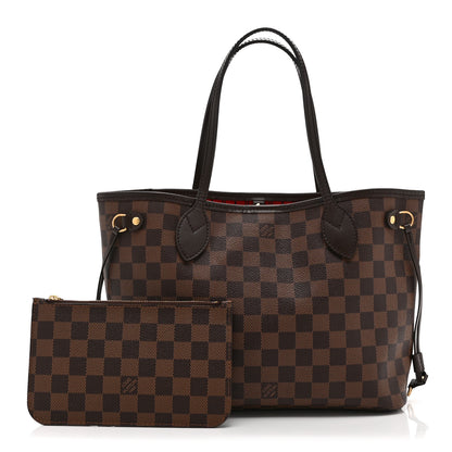 Louis Vuitton Damier Ebene Neo Neverfull PM 3 of 11