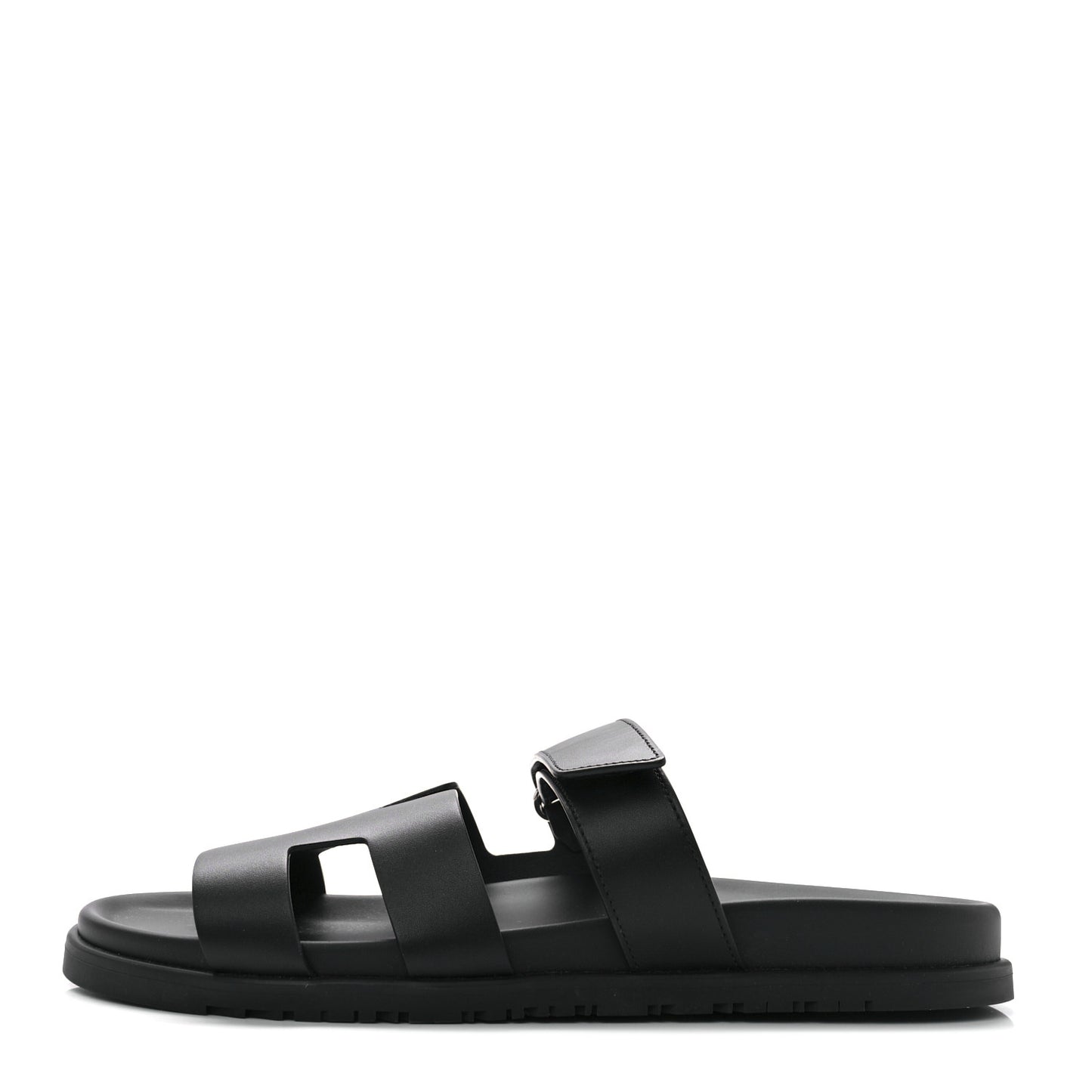 Calfskin Womens Chypre Sandals 42 Black
