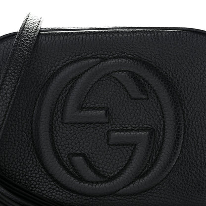 Gucci Pebbled Calfskin Small Soho Disco Bag Black 8 of 15
