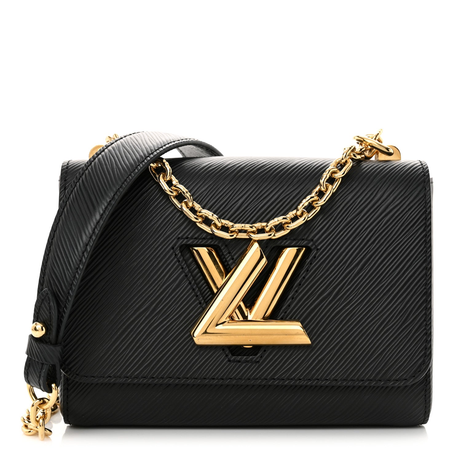 Louis Vuitton Epi Twist Shoulder Bag PM Black 1 of 10