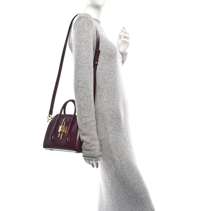 Givenchy Box Calfskin Mini Lock Antigona Oxblood Red 2 of 10