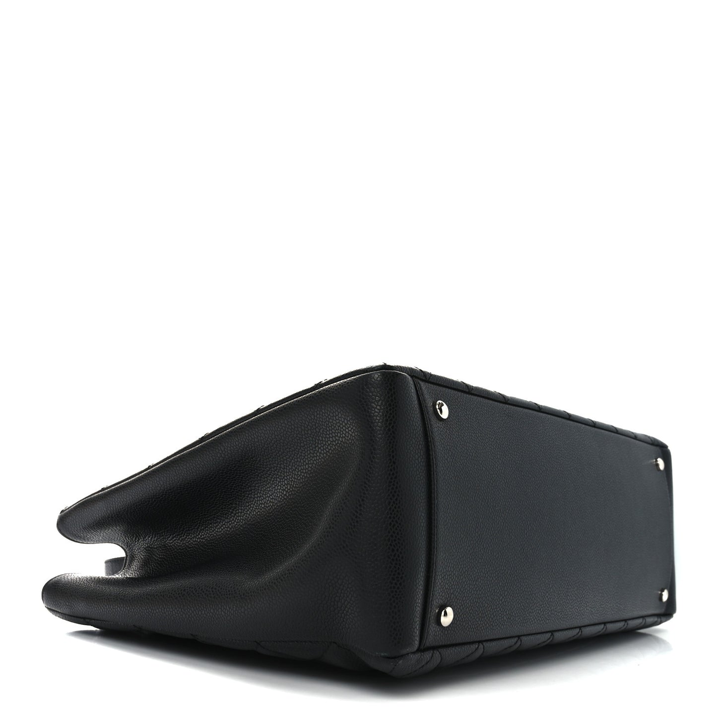 Caviar Quilted XL Grand Shopping Tote GST Black