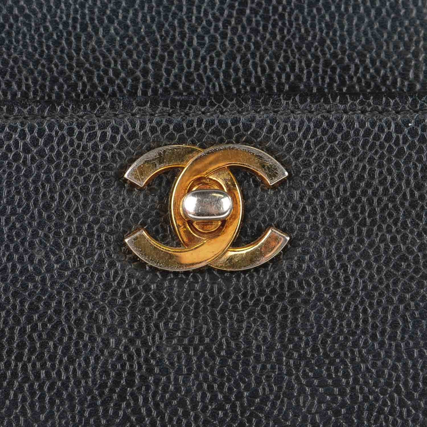 Chanel Caviar Shoulder Bag Black 14 of 14