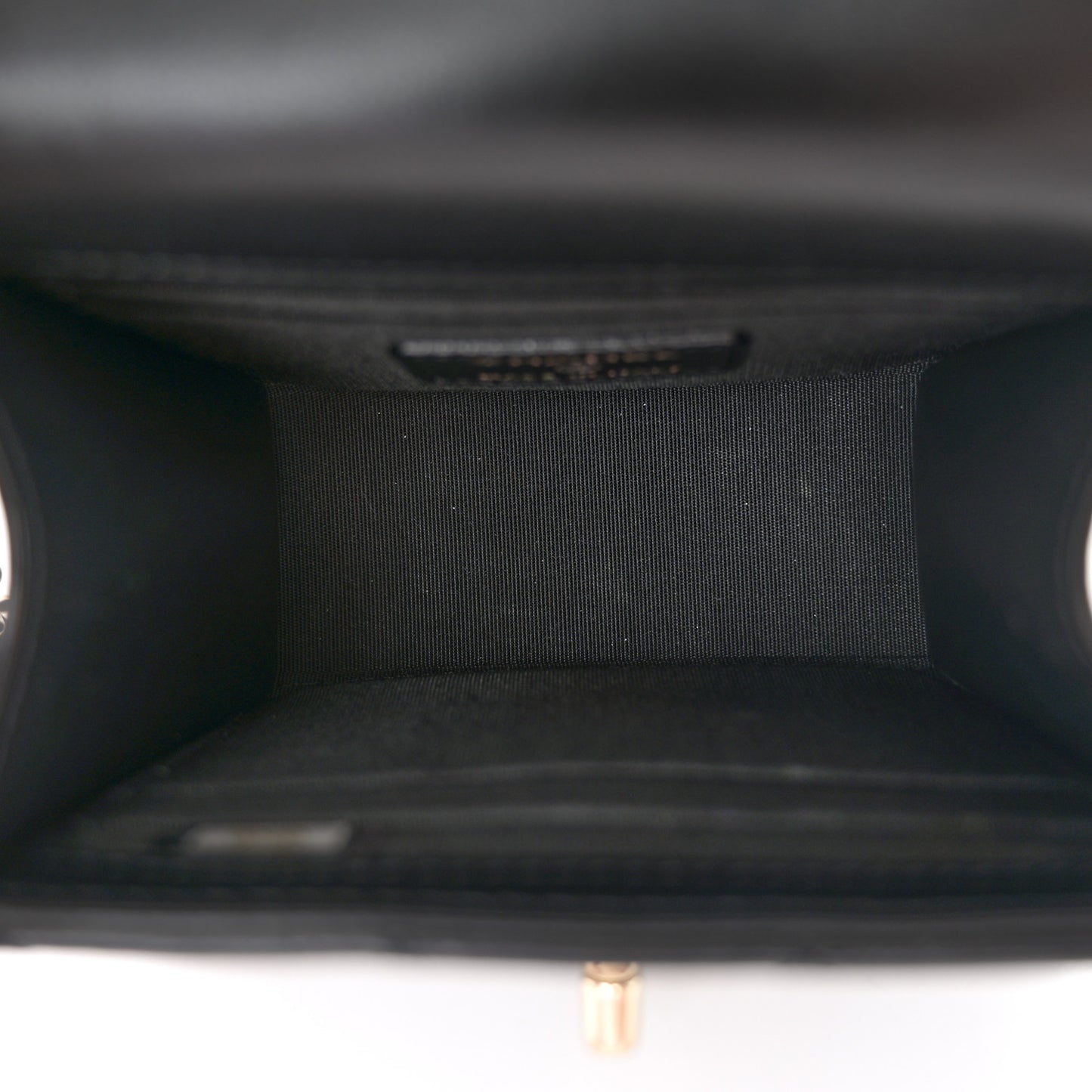 Lambskin Quilted Mini Trendy CC Chain Wallet Black