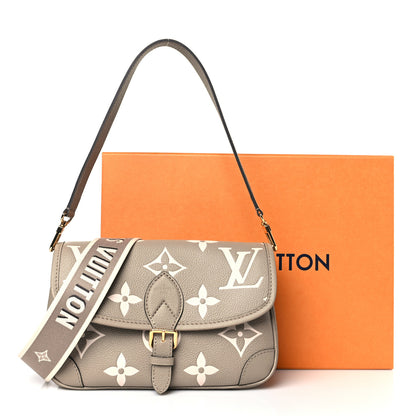 Louis Vuitton Empreinte Monogram Giant Diane Tourterelle Creme 9 of 9