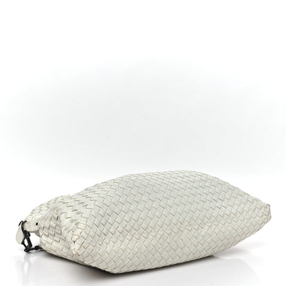 Bottega Veneta Nappa Intrecciato Medium Convertible Tote White 4 of 10