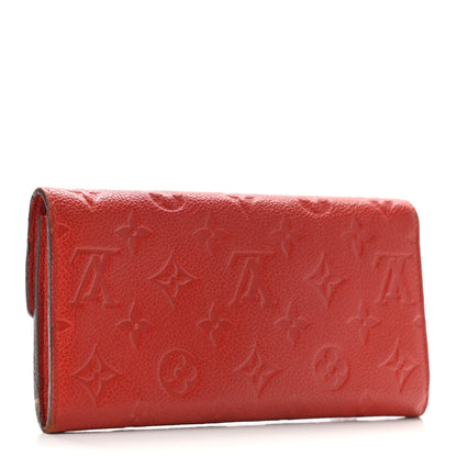 Louis Vuitton Empreinte Curieuse Wallet Cherry 3 of 10