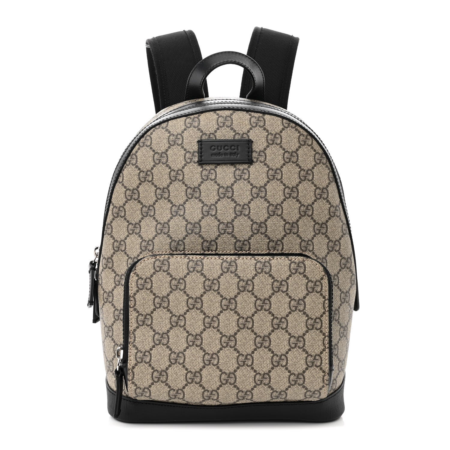 Gucci GG Supreme Monogram Small Eden Day Backpack Black 1 of 11