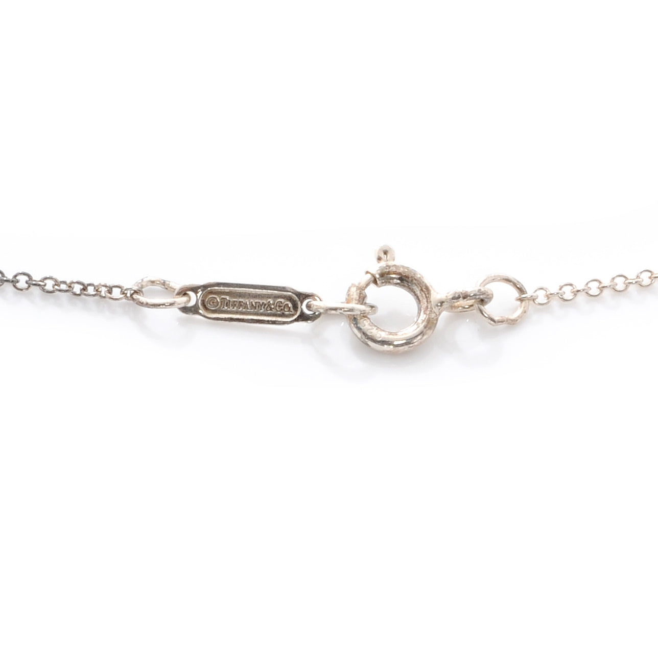 Tiffany Sterling Silver Small Return to Tiffany Heart Pendant Necklace 5 of 5