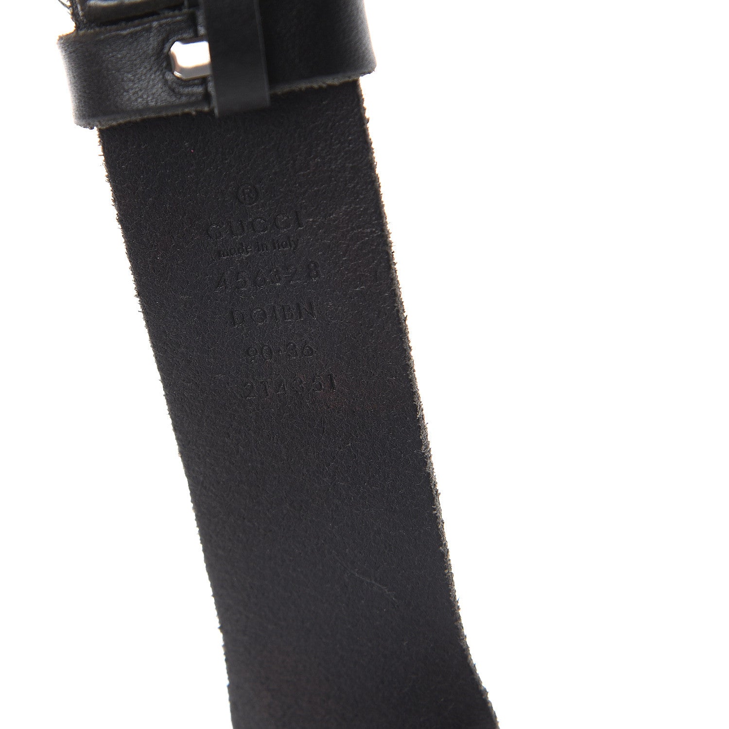 Gucci Calfskin Braided Dionysus Belt 90 36 Black 3 of 3
