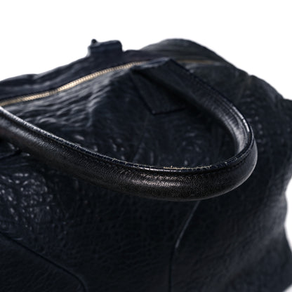 Saint Laurent Pebbled Lambskin Medium Easy Sac Black 15 of 17