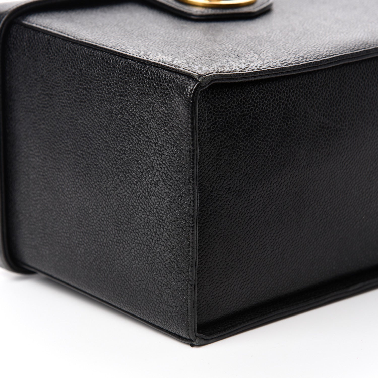 Chanel Caviar Vanity Train Case Black 5 of 15