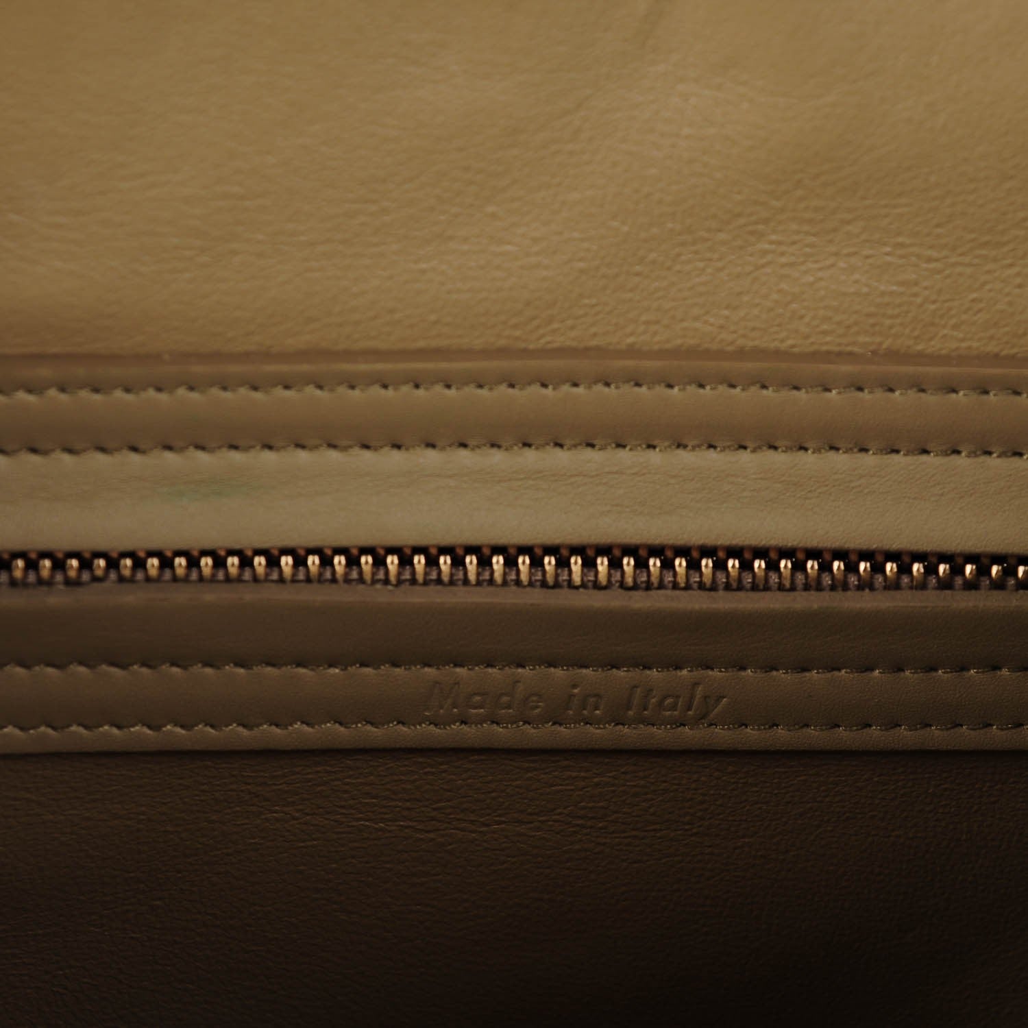 Celine Crocodile Embossed Nubuck Medium Phantom Luggage Beige 6 of 8