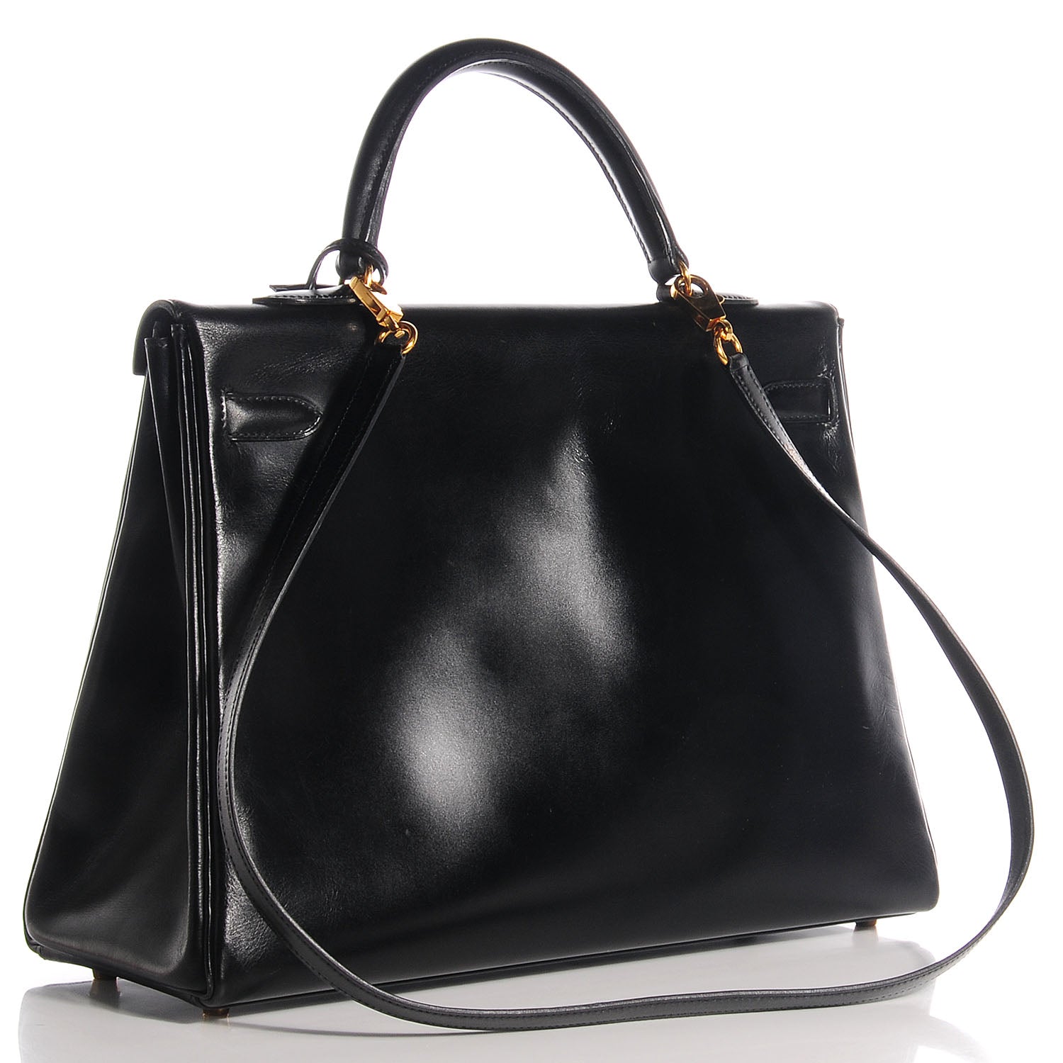 Hermes Box Kelly Retourne 32 Black 13 of 29