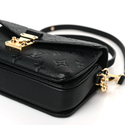 Louis Vuitton Empreinte Pochette Metis East West Black 8 of 9