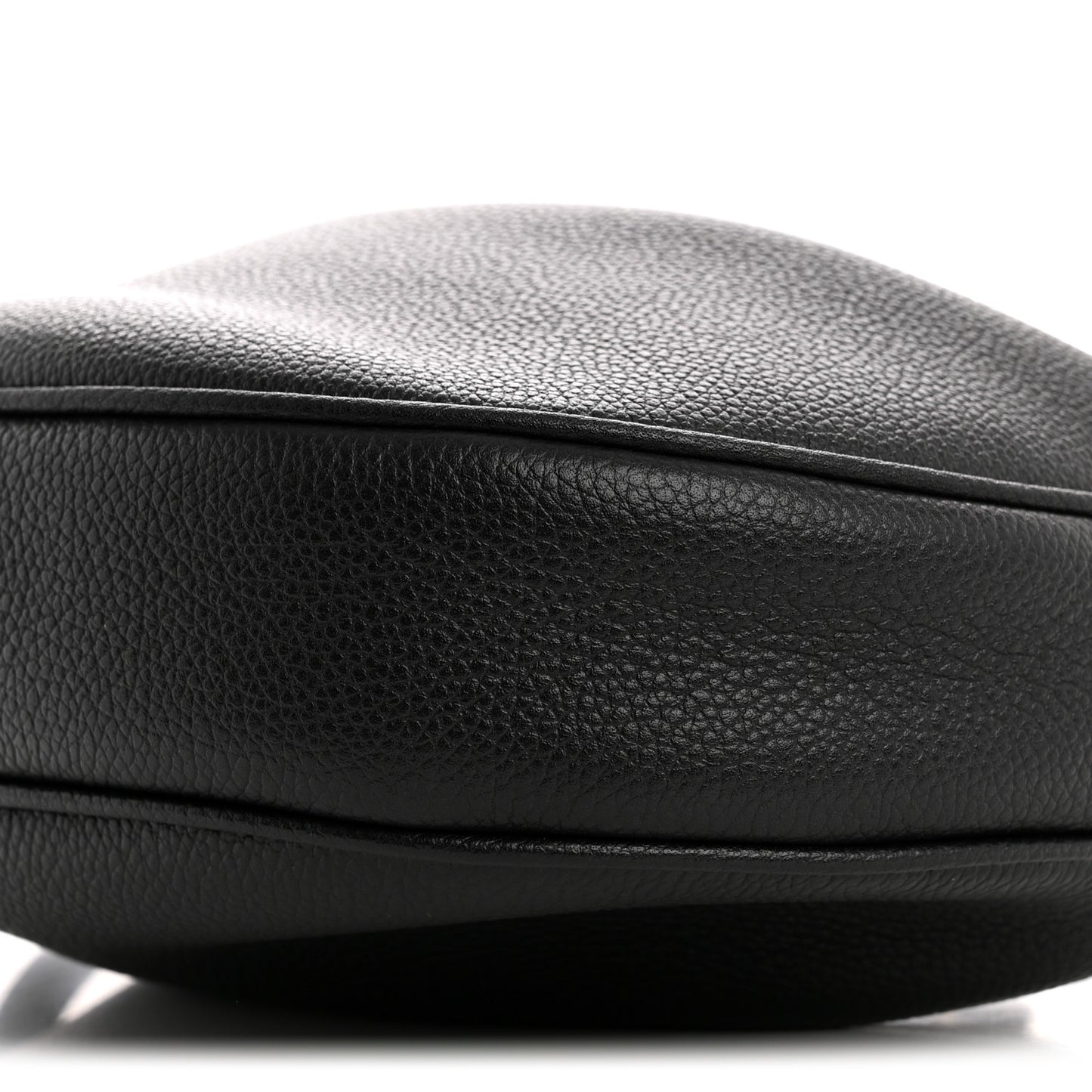 Supple Grained Calfskin Teen Lulu Shoulder Bag Black