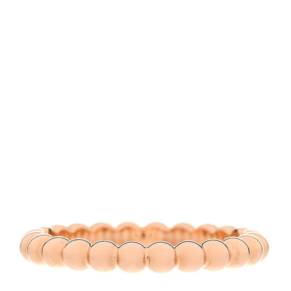 Van Cleef & Arpels 18K Rose Gold Medium Perlee Ring 53 6.5 3 of 6
