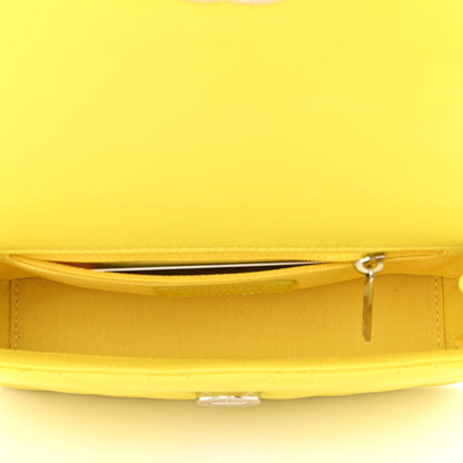 Chanel Caviar Quilted My Everything Small Flap Yellow 5 of 10
