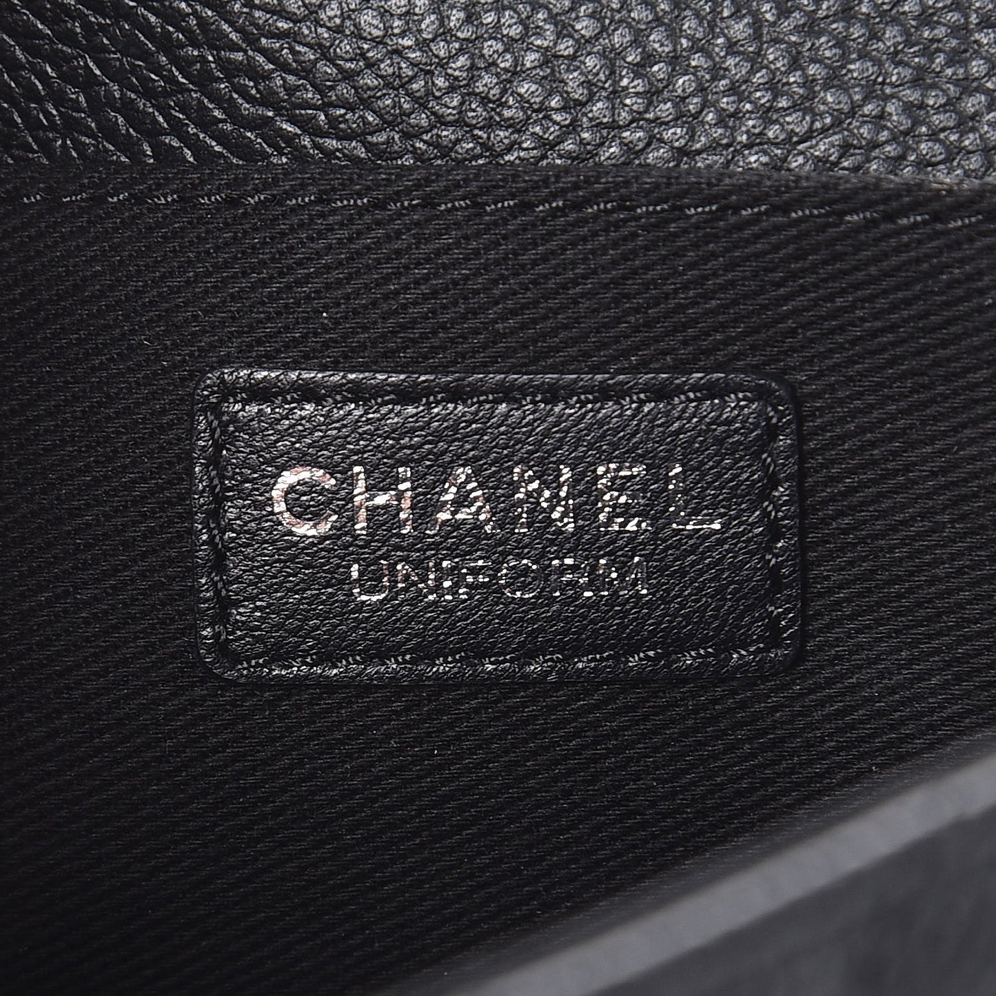Grained Calfskin Quilted 2.55 Reissue Flap Belt Bag Clutch Black